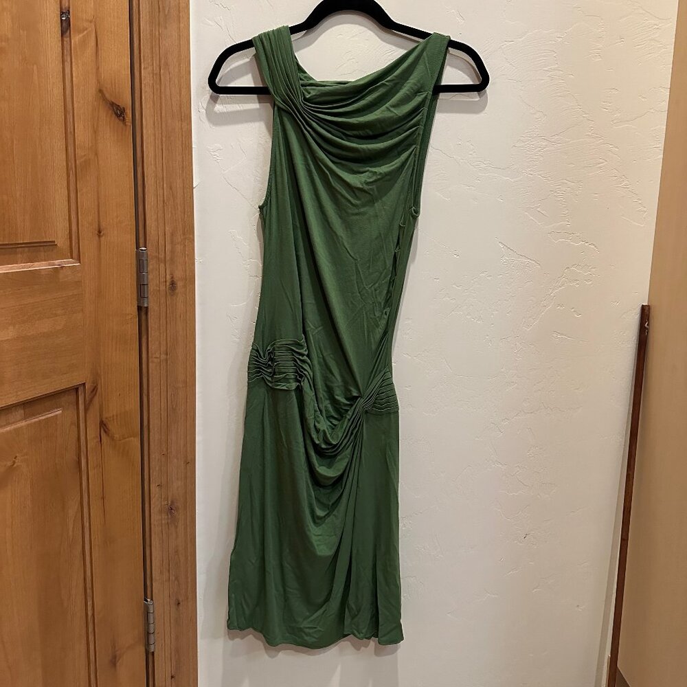 Max Studio Green bodycon dress